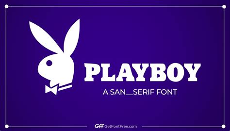 playboy font design